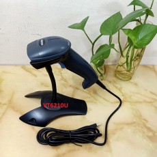Máy quét mã vạch Vintech VT6210U - Có dây. Súng bắn mã vạch có dây 2D dùng cho shop, kiểm hàng, kho hàng, shiper, check mã QR