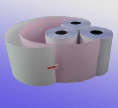 Giấy in hóa đơn 3 liên K75, phi 68mm. Dùng cho máy in kim. Cam kết giấy bền đẹp nhất