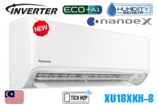 Điều hòa Panasonic 18000BTU 1 chiều inverter cao cấp XU18XKH-8